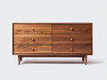 Cassettiera - Legno - 120 x 45 x 80 cm - Marrone - Stile moderno