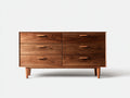 Cassettiera - Legno - 120 x 45 x 78 cm - Marrone - Stile moderno